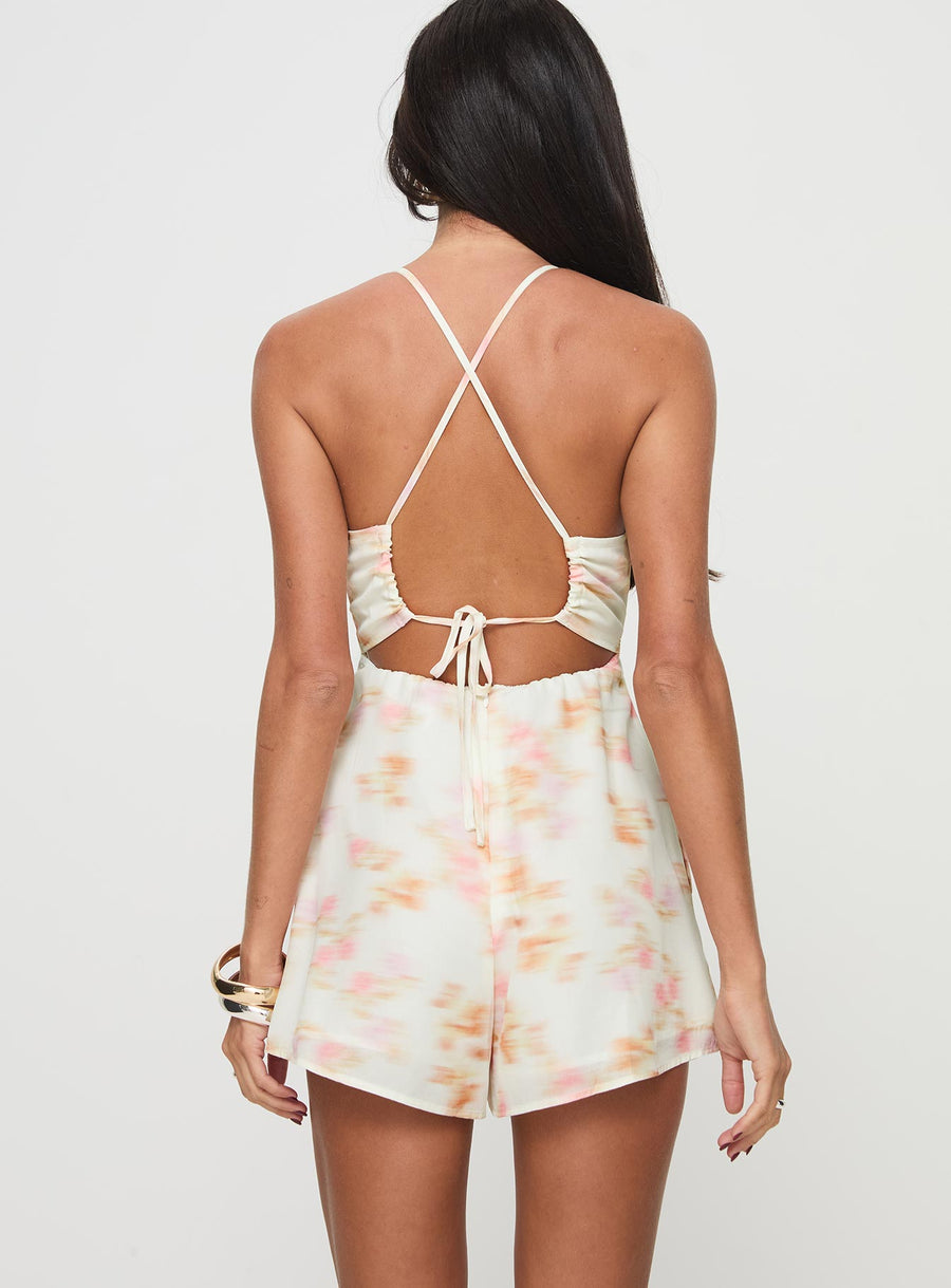 Brantlie Romper Cream Floral