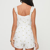 Orsini Romper White