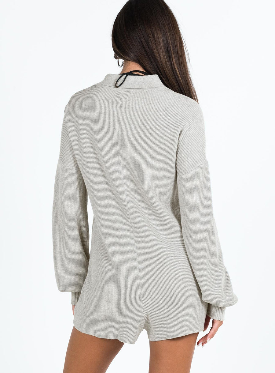Sofie Romper Light Grey