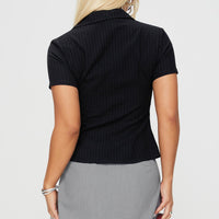 Arnica Top Black Stripe