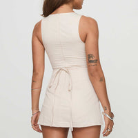 Yumiko Romper Cream