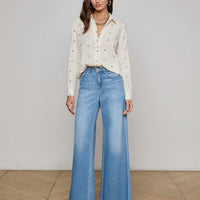 Laurent Embroidered Blouse