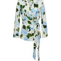 Ciara Satin Robe Top