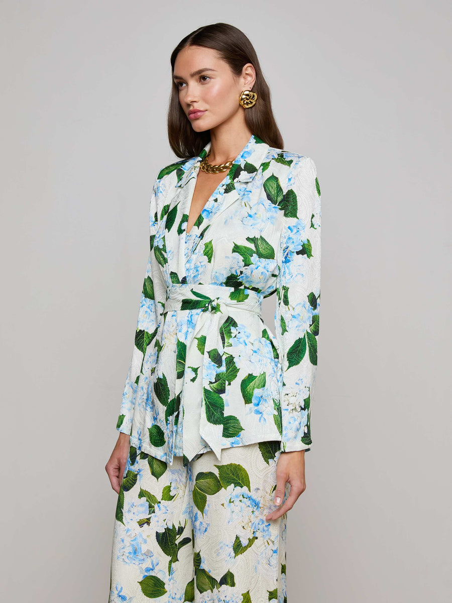 Ciara Satin Robe Top