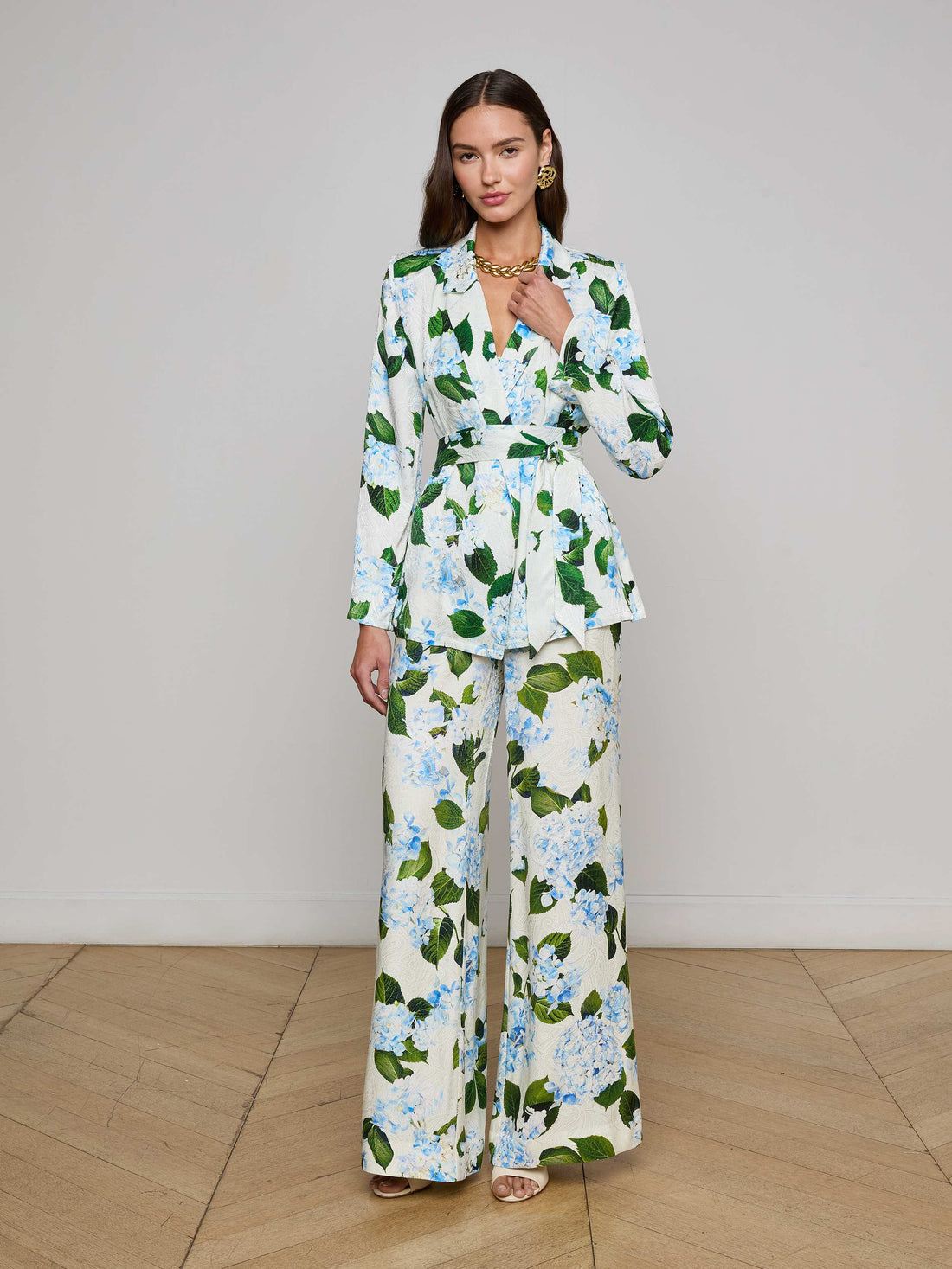 Ciara Satin Robe Top