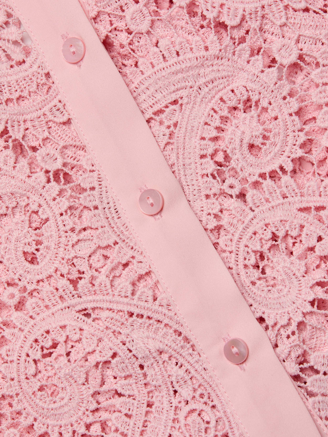 Odelia Cropped Lace Blouse