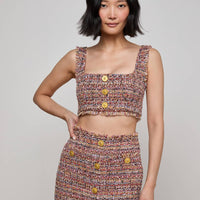 Maylin Tweed Top