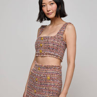 Maylin Tweed Top
