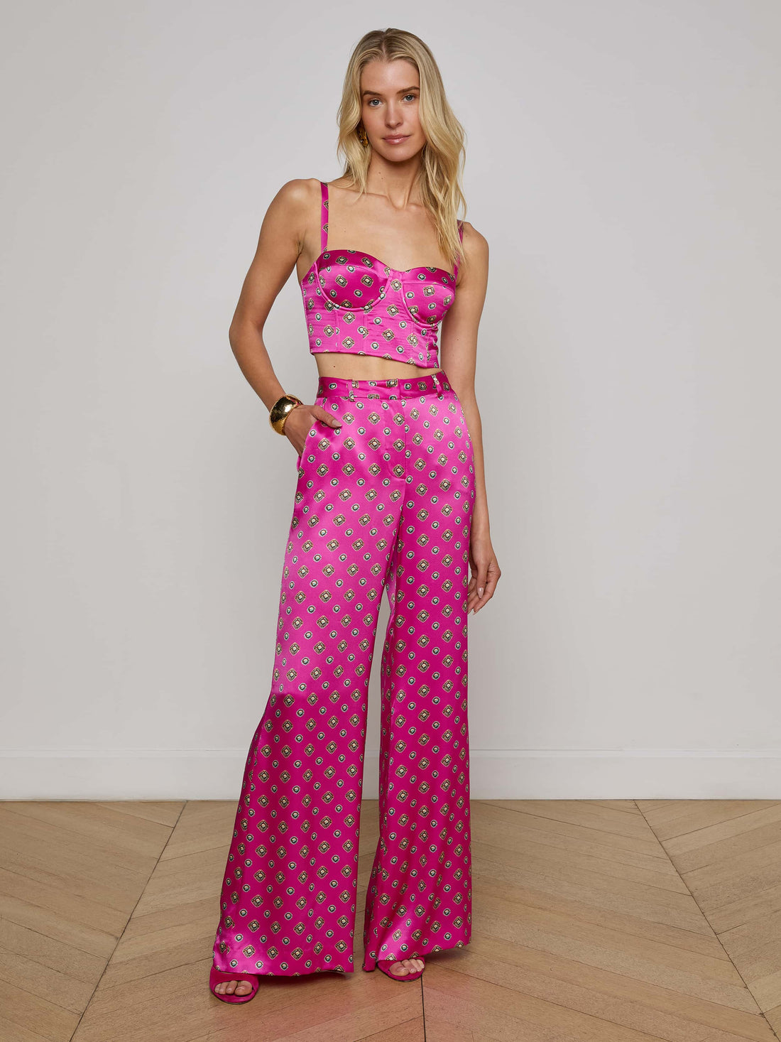 Sonya Silk Bustier