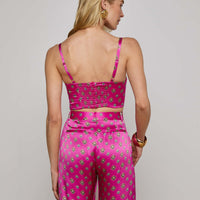 Sonya Silk Bustier