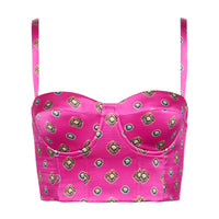 Sonya Silk Bustier