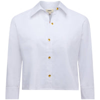 Fawn Vintage Travel Print Shirt