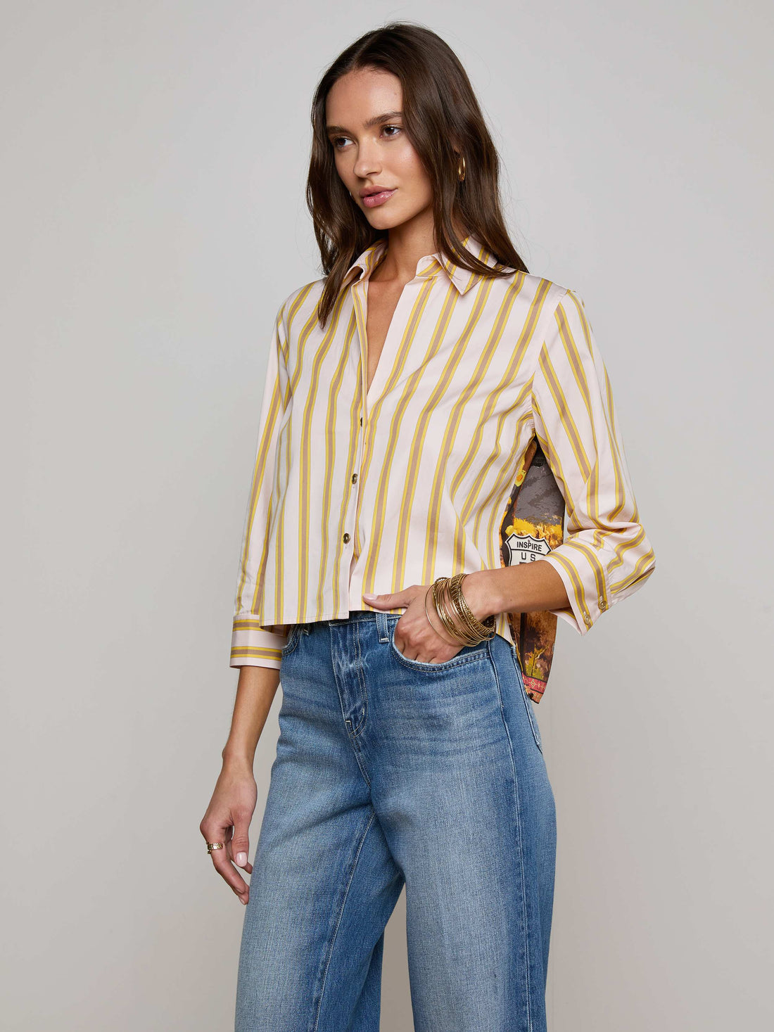 Fawn Desert Print Shirt