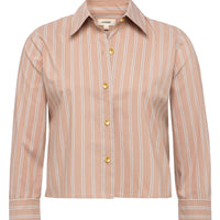 Fawn Western Card Print Shirt