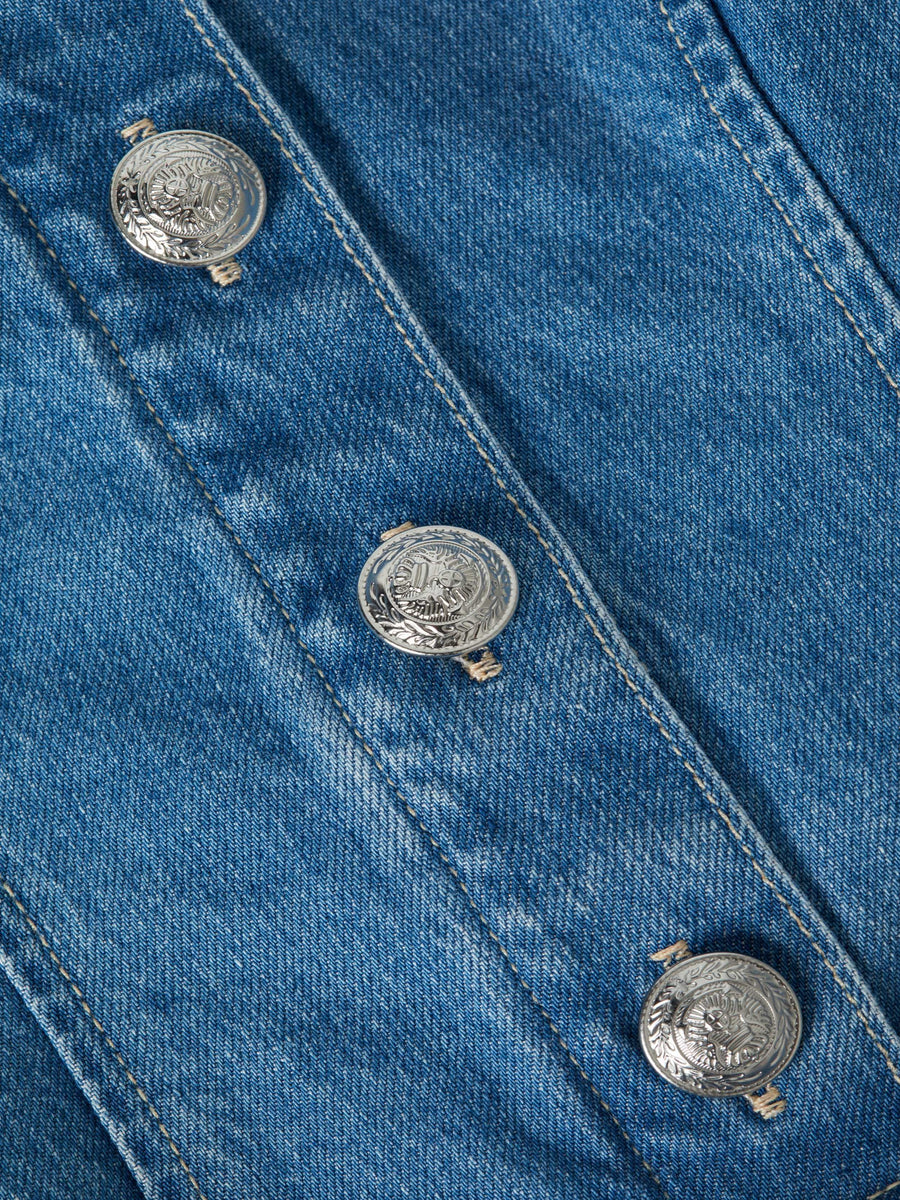 Saga Denim Top