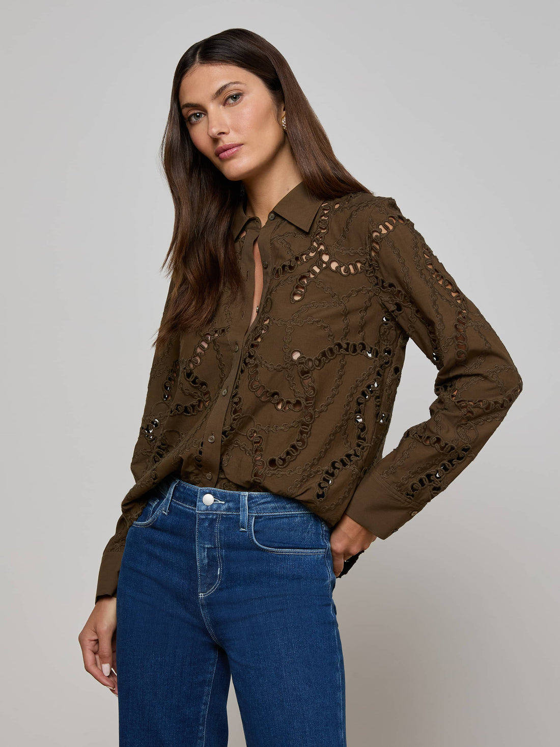Ellery Eyelet Shirt