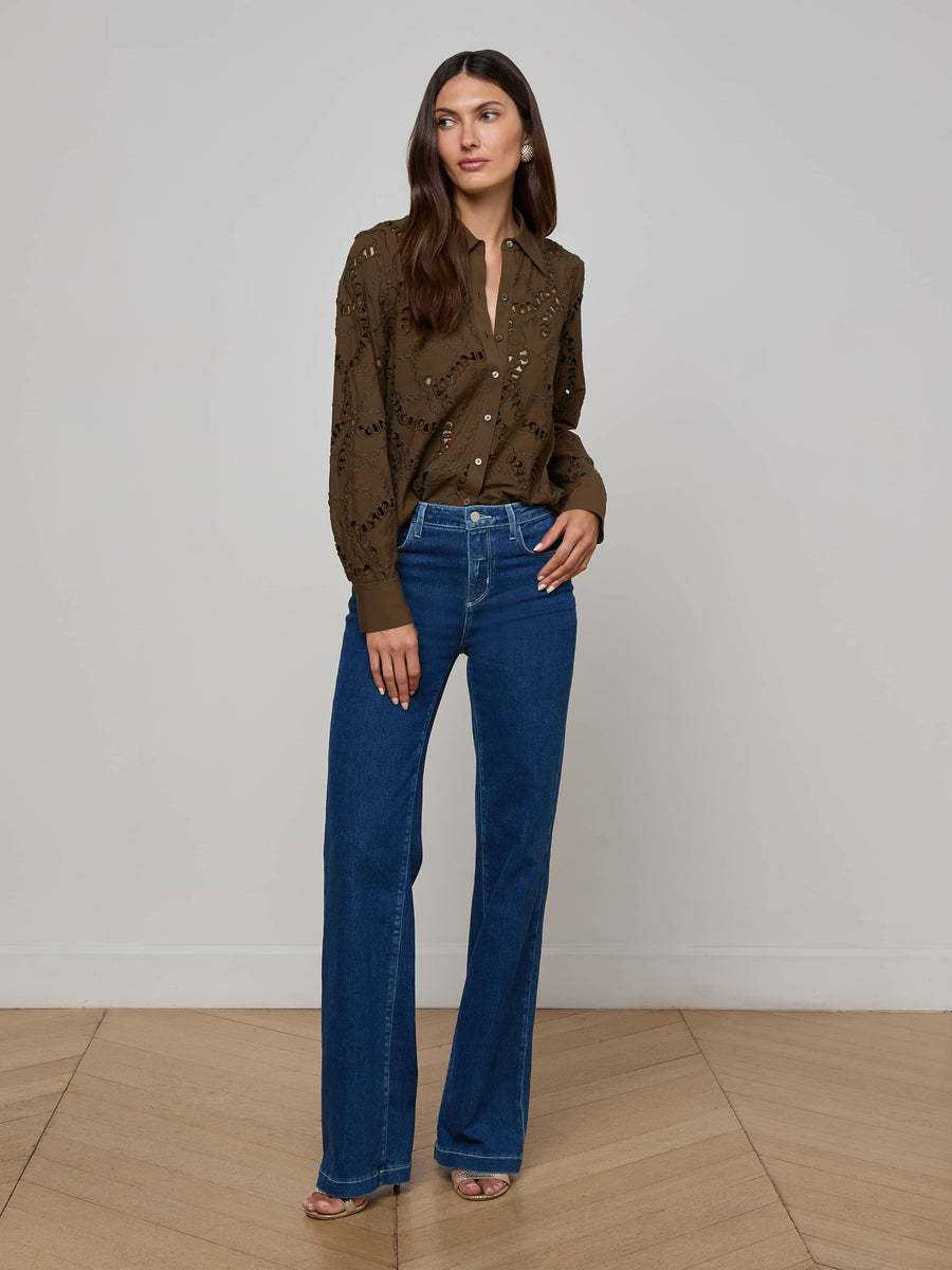 Ellery Eyelet Shirt