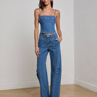 Arlin Denim Tank