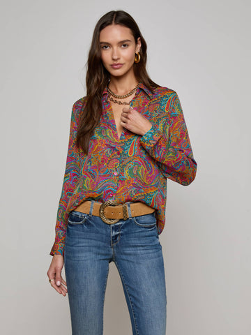 Nina Silk Blouse