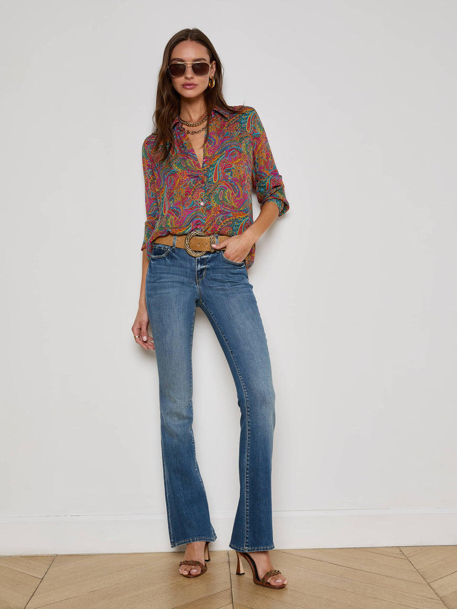 Nina Silk Blouse