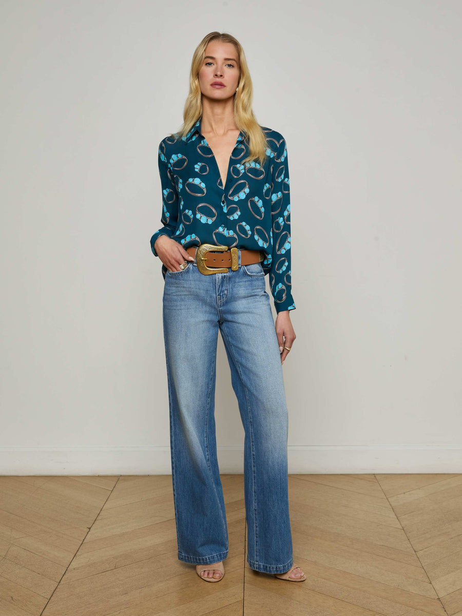 Nina Silk Blouse