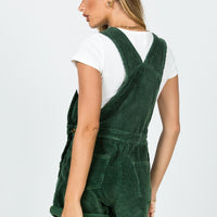 Kacey Short Overalls Khaki