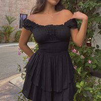 The Love Galore Romper Black