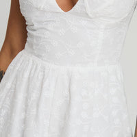 Jaziel Romper White