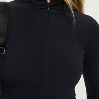 Sleek Sporty Unitard Black