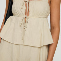 Spectra Romper Beige