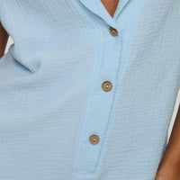 Salt Lake Romper Blue