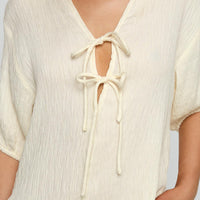 Power Move Romper Beige