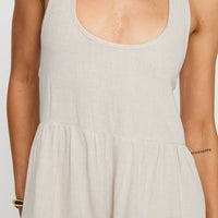 Athina Romper Beige