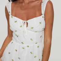 Orsini Romper White