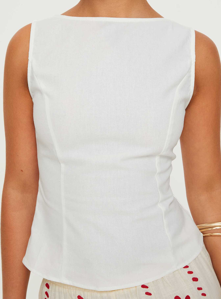 Lilitina Top White