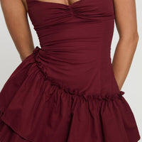 Shantelle Romper Burgundy