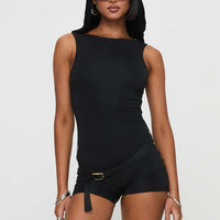 Hillas Romper Black