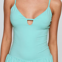 Win Me Over Playsuit Blue