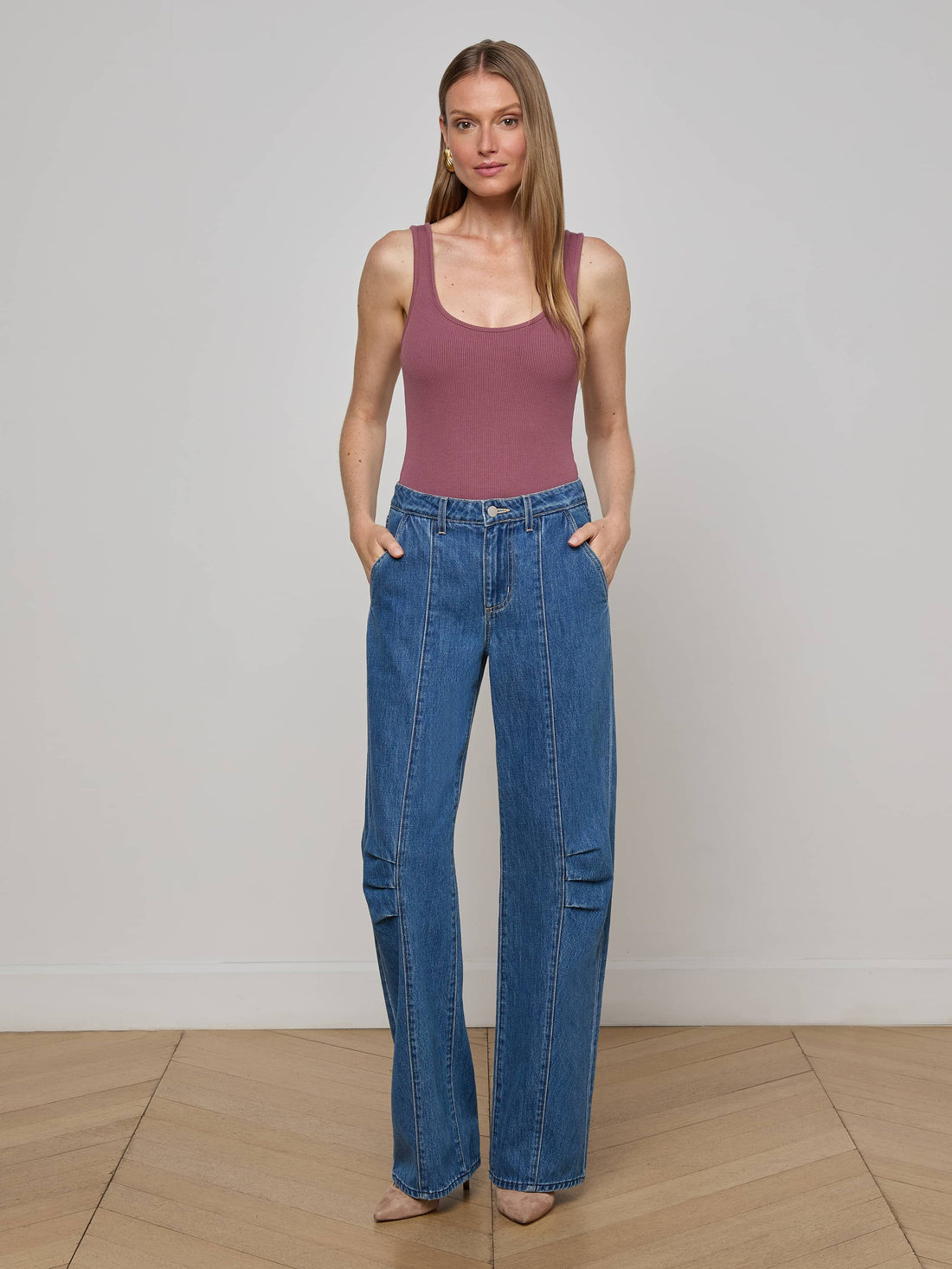 Nica Scoopneck Bodysuit