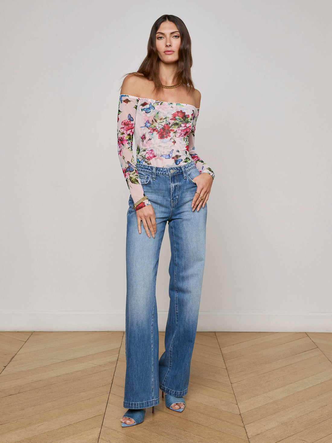 Peonie Off-The-Shoulder Bodysuit
