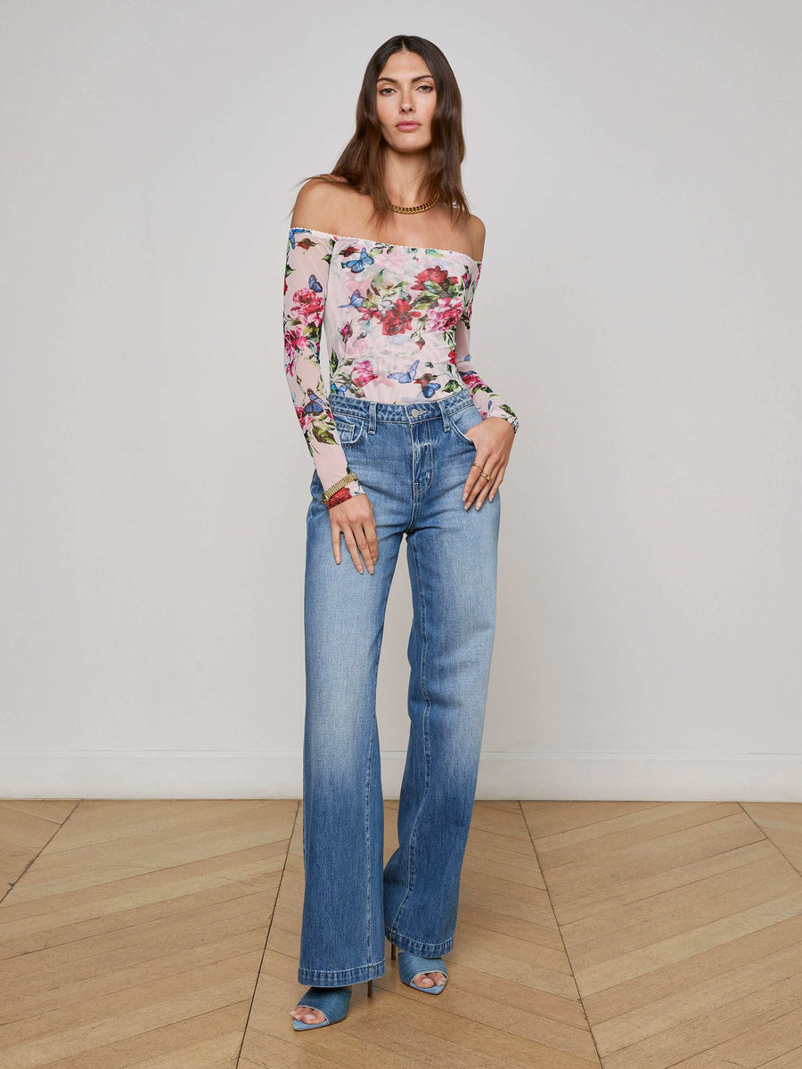 Peonie Off-The-Shoulder Bodysuit