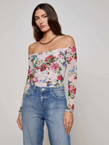 Peonie Off-The-Shoulder Bodysuit