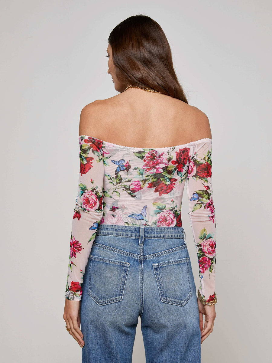 Peonie Off-The-Shoulder Bodysuit
