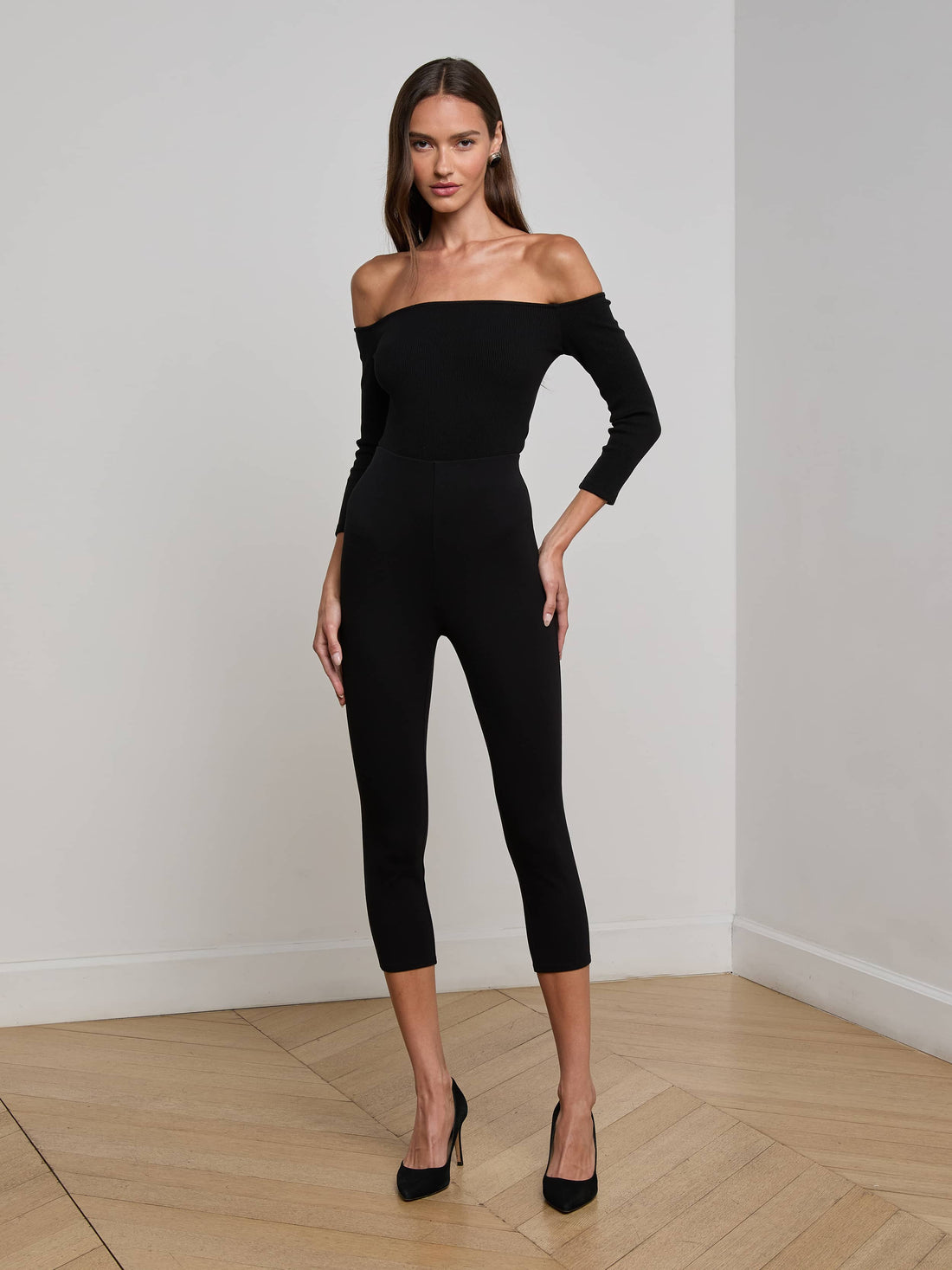 Evelyn Off-The-Shoulder Bodysuit