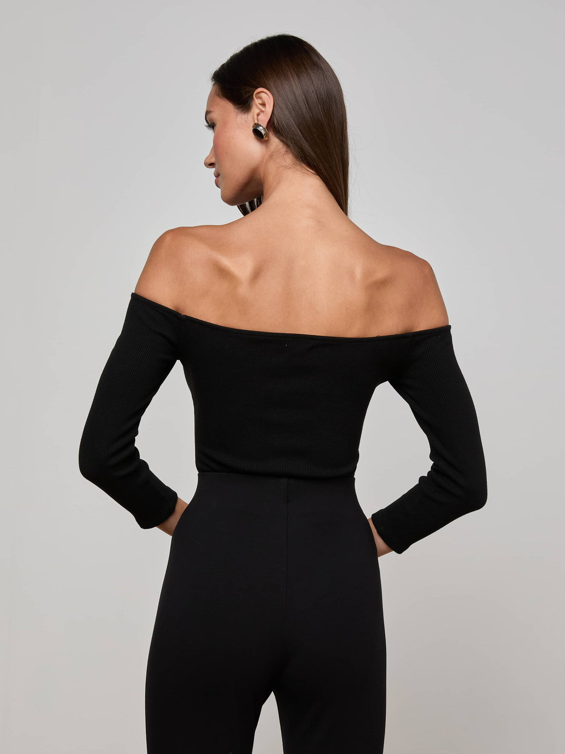 Evelyn Off-The-Shoulder Bodysuit