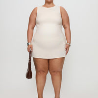 Yumiko Romper Cream Curve