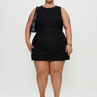 Yumiko Romper Black Curve