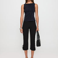 Running Wild Top Blue Stripe