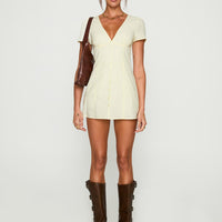 Loveliness Playsuit Lemon