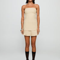Believe My Mind Playsuit Beige